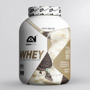 Absolute Nutrition Alpha Series Whey - 2 Kg (4.4 Lb), Cream & Cookies