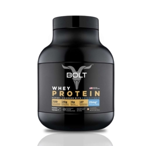 Bolt 100% Whey Protein Super-Charged With Phycocyanin - 907 gm (1.99 Lb), Piedmont Chocolate