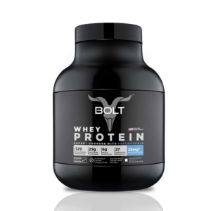 Bolt 100% Whey Protein Super-Charged With Phycocyanin - 907 gm (1.99 Lb), Madagascar Vanilla