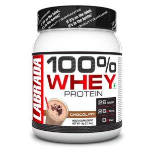 Labrada 100% Whey Protein - 1 Kg (2.2 Lb), Chocolate