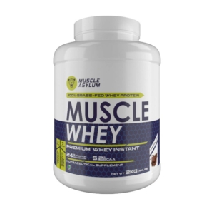 Muscle Asylum 100% Grass-fed Muscle Whey - 1.99 Kg (4.4 Lb), Chocolate