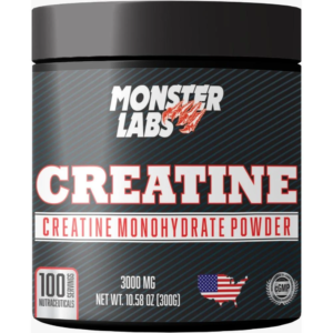 Monster Labs Creatine Monohydrate - 299.37 gm (0.66 Lb)