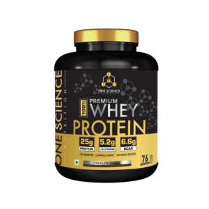 One Science Nutrition Premium Whey Protein [Grass Fed Whey] - 2.26 Kg (5 Lb), Cranberry Pie