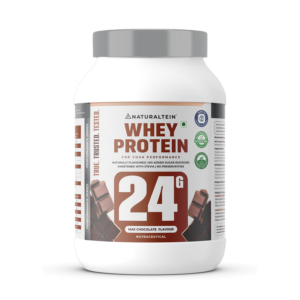 Naturaltein Whey Protein - 1 Kg (2.2 Lb), Max Chocolate