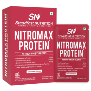 Steadfast Nutrition Nitromax Protein Nitro Whey Blend - Chocolate, 6 Sachets