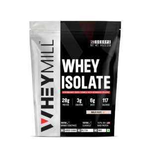 WHEYMILL 100% Whey Protein Isolate - 1 Kg (2.2 Lb), Malai Kulfi