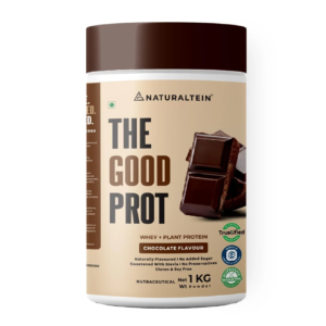 Naturaltein The Good Prot Protein - 1 Kg (2.2 Lb), Chocolate