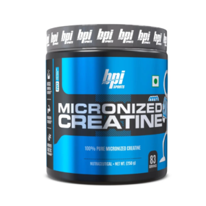 BPI Micronized Creatine - 250 gm (0.55 Lb), Unflavoured