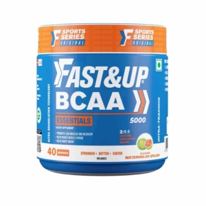 Fast&Up BCAA Essentials 2:1:1 - 276.69 gm (0.61 Lb), Watermelon Splash