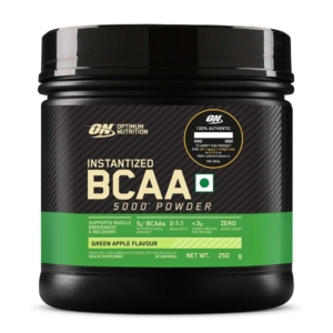 Optimum Nutrition (ON) Instantized BCAA 5000 Powder - 250 gm (0.55 Lb)