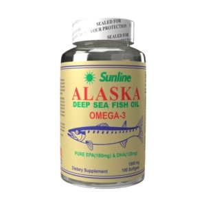 Sunline Alaska Deep Sea Fish Oil Omega-3 - 100 Softgels