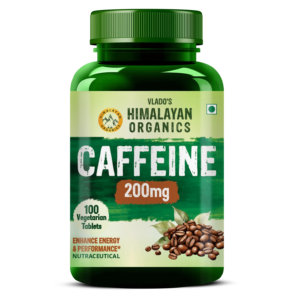 Vlado's Himalayan Organics Caffeine 200mg - 100 Tabs