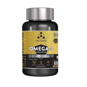 One Science Nutrition Omega 3 Alaska Fish Oil - 60 Softgels