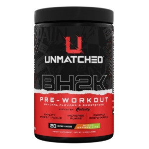 UNMATCHED BH2K Pre-Workout - 400 gm (0.88 Lb)